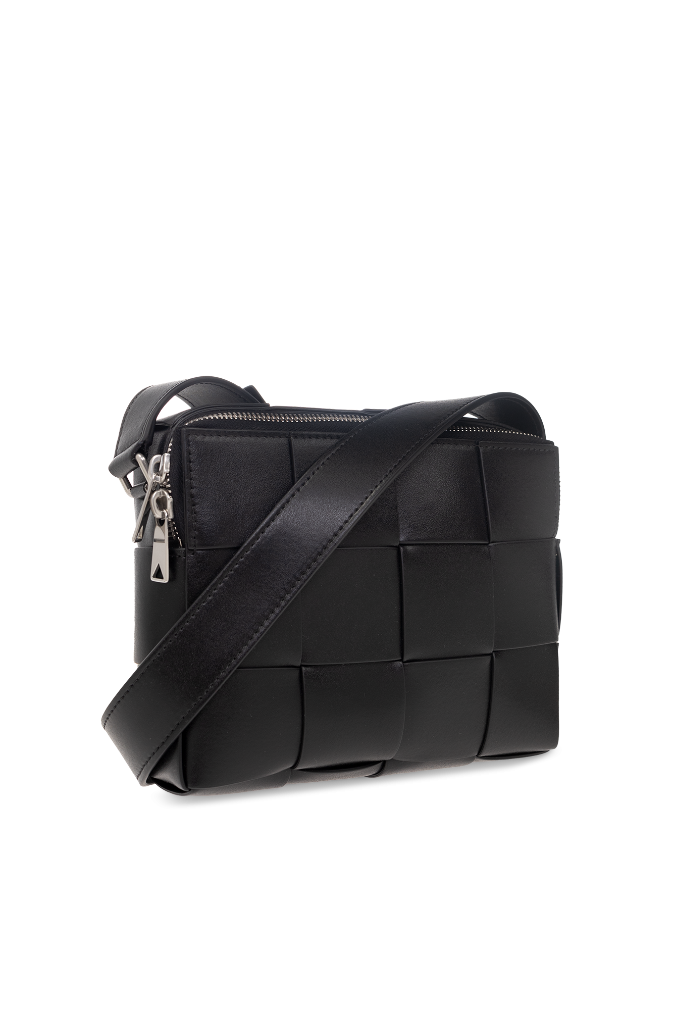 Black 'Cassette Small' shoulder bag Bottega Veneta - Vitkac AS